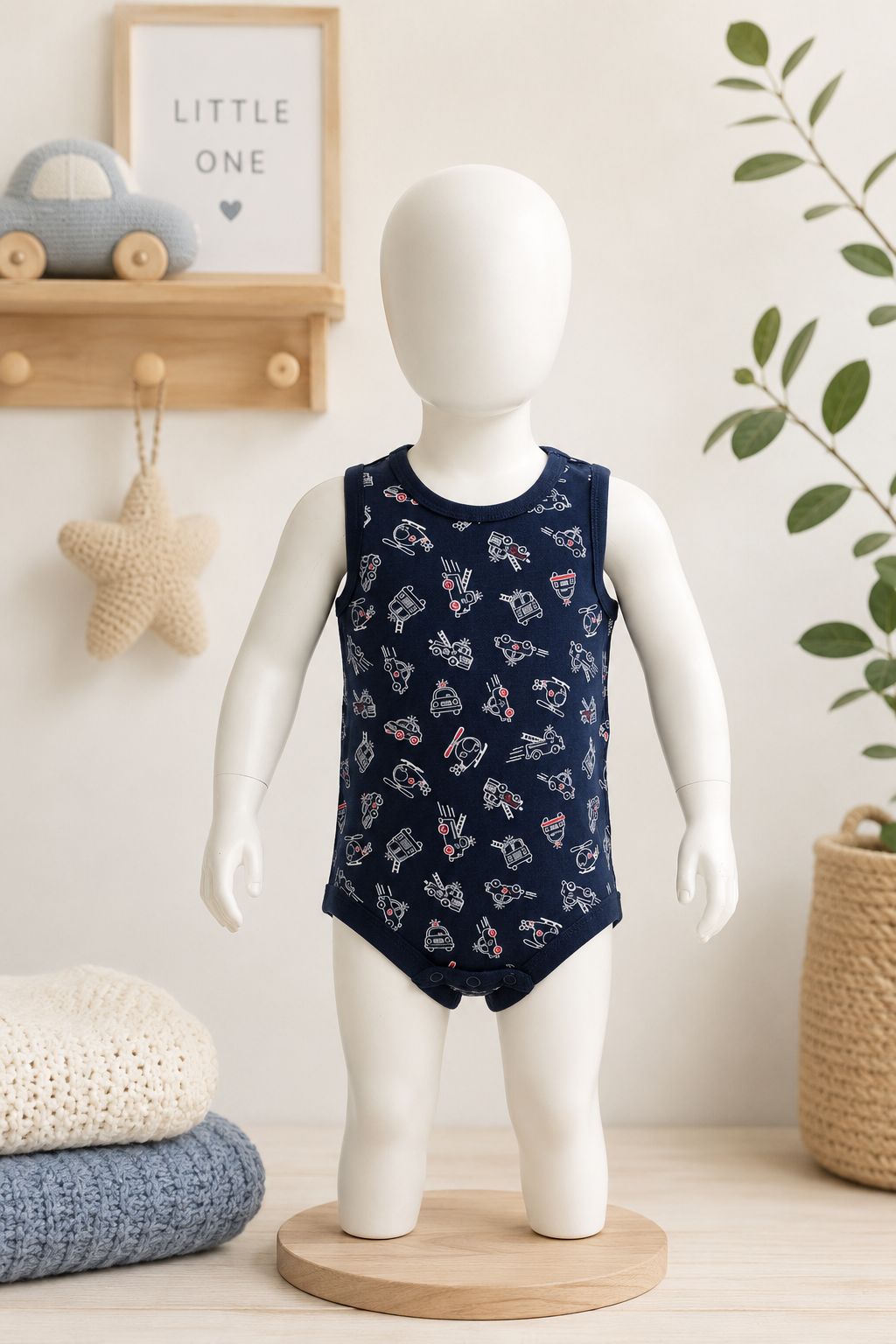 Little Racer Adventure Tank Onesie