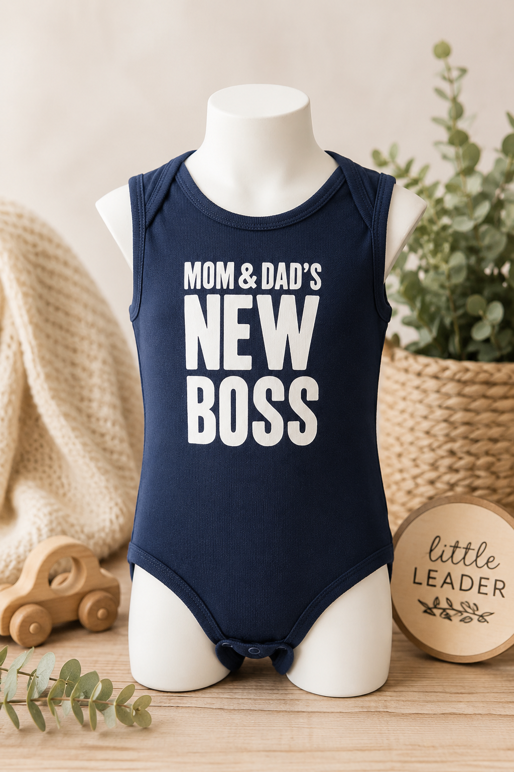 Toddler Boys Boss Onesie
