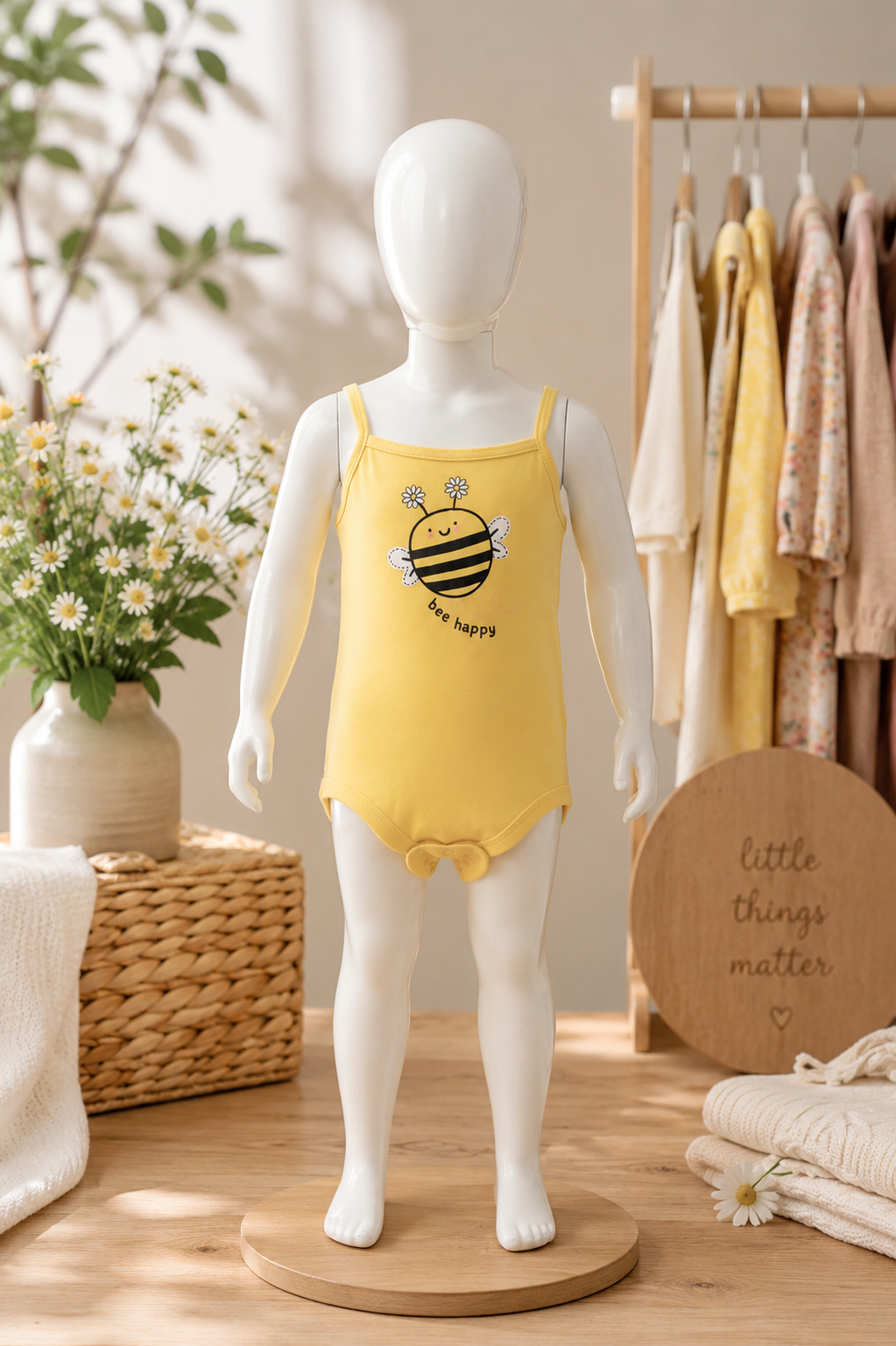 Toddler Girls Bee Onesie