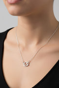 Sterling Silver Cancer Necklace