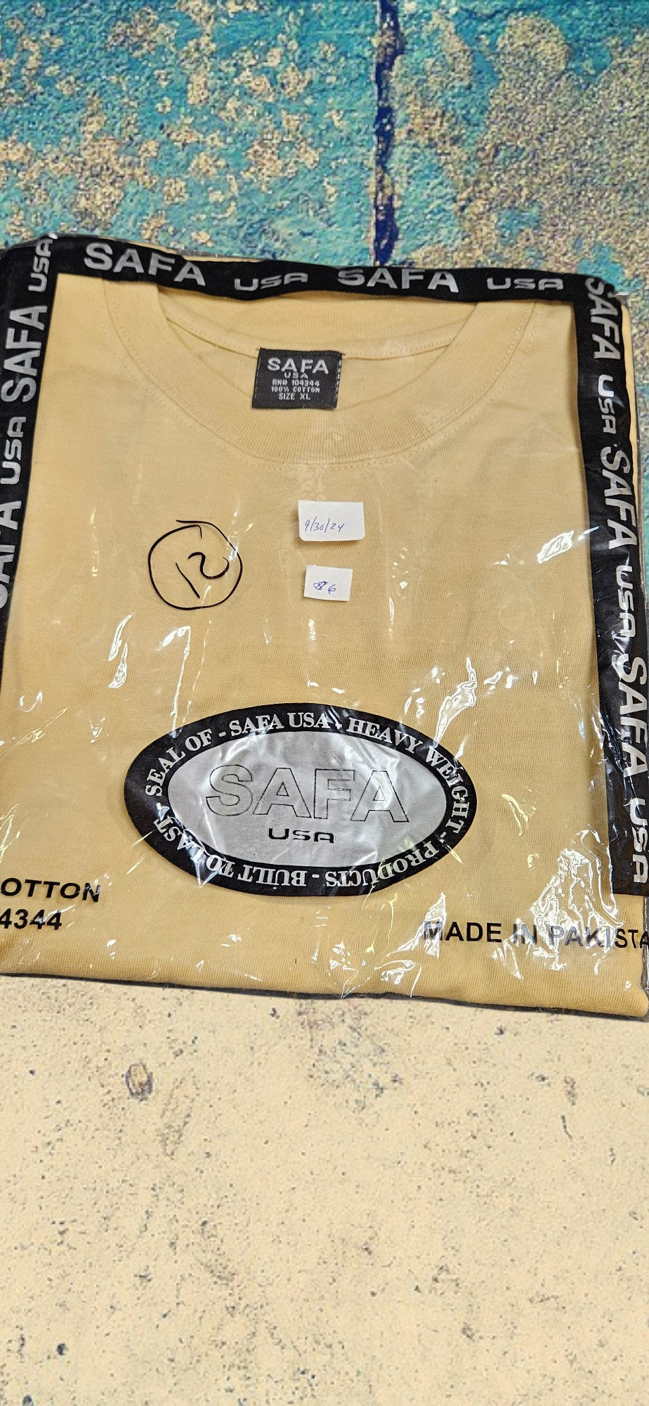Men's SAFA USA Shirt (Tan)