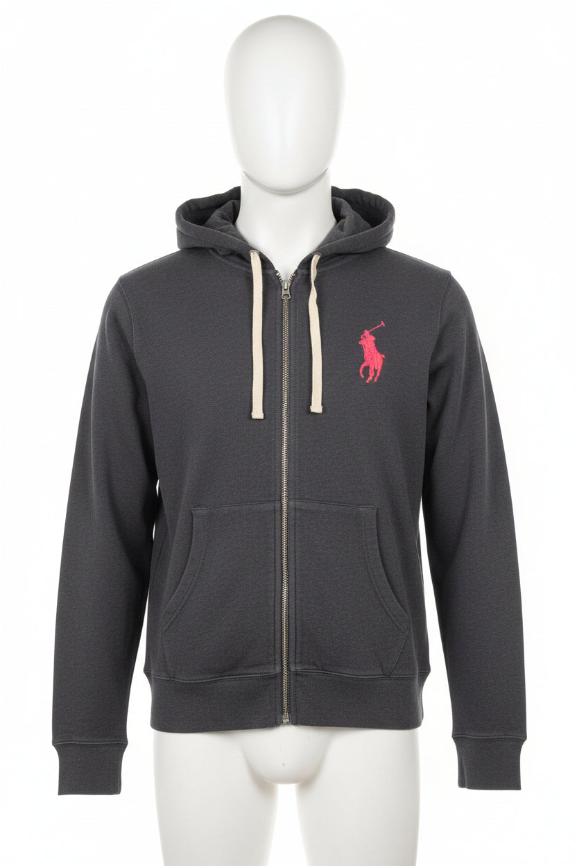 Men's Black Polo Jacket