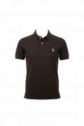 Men's Black Long Sleeve Polo Shirt