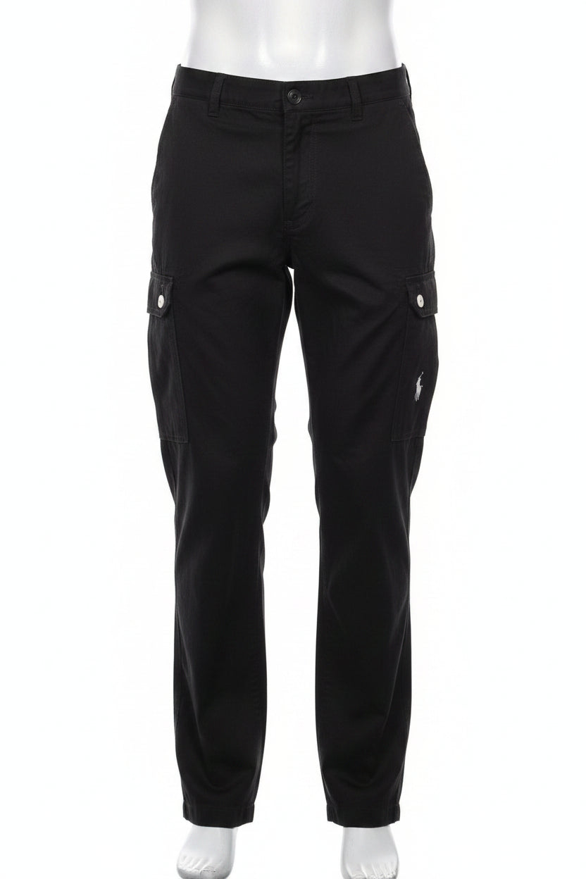 Men's Black Polo Pants