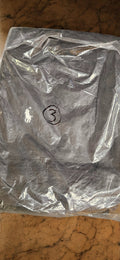 Men's Black Polo Shorts (White Emblem)