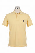 Men's Yellow Polo Shirt (Black Emblem)