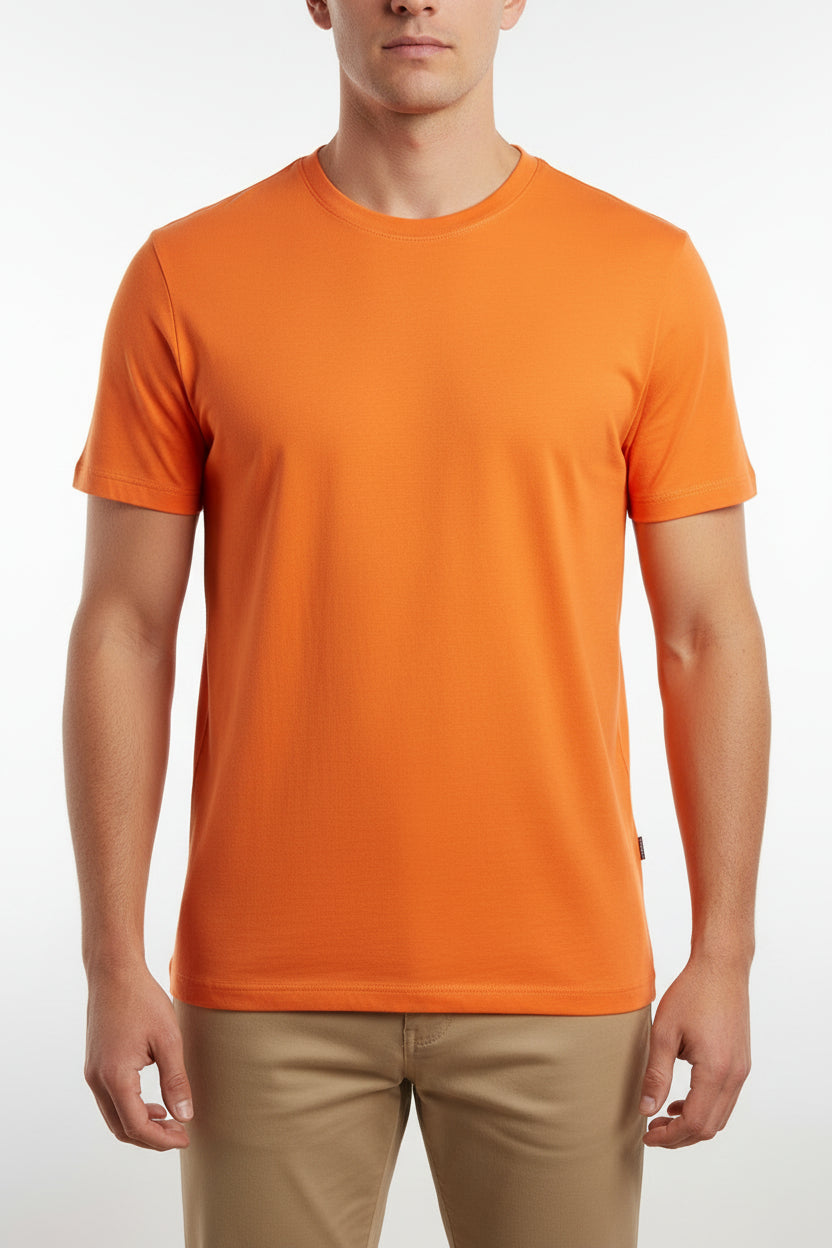 Men's Orange SAFA USA T Shirt
