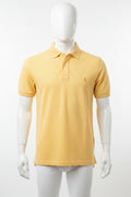Men's Yellow Polo Shirt (Black Emblem)