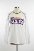 Men's Akademiks Long Sleeve Shirt (Purple White Yellow An Green)