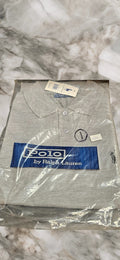 Men's Grey Polo Shirt (Black Emblem)