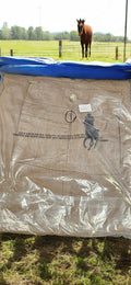 Men's Grey Polo Shorts (Big Black Emblem)