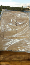 Men's Light Brown Polo Shorts (White Emblem)