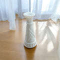 White Vintage Glass