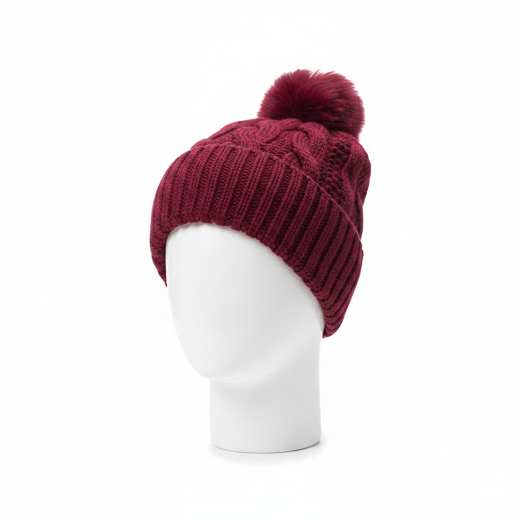 Burgundy Winter Hat