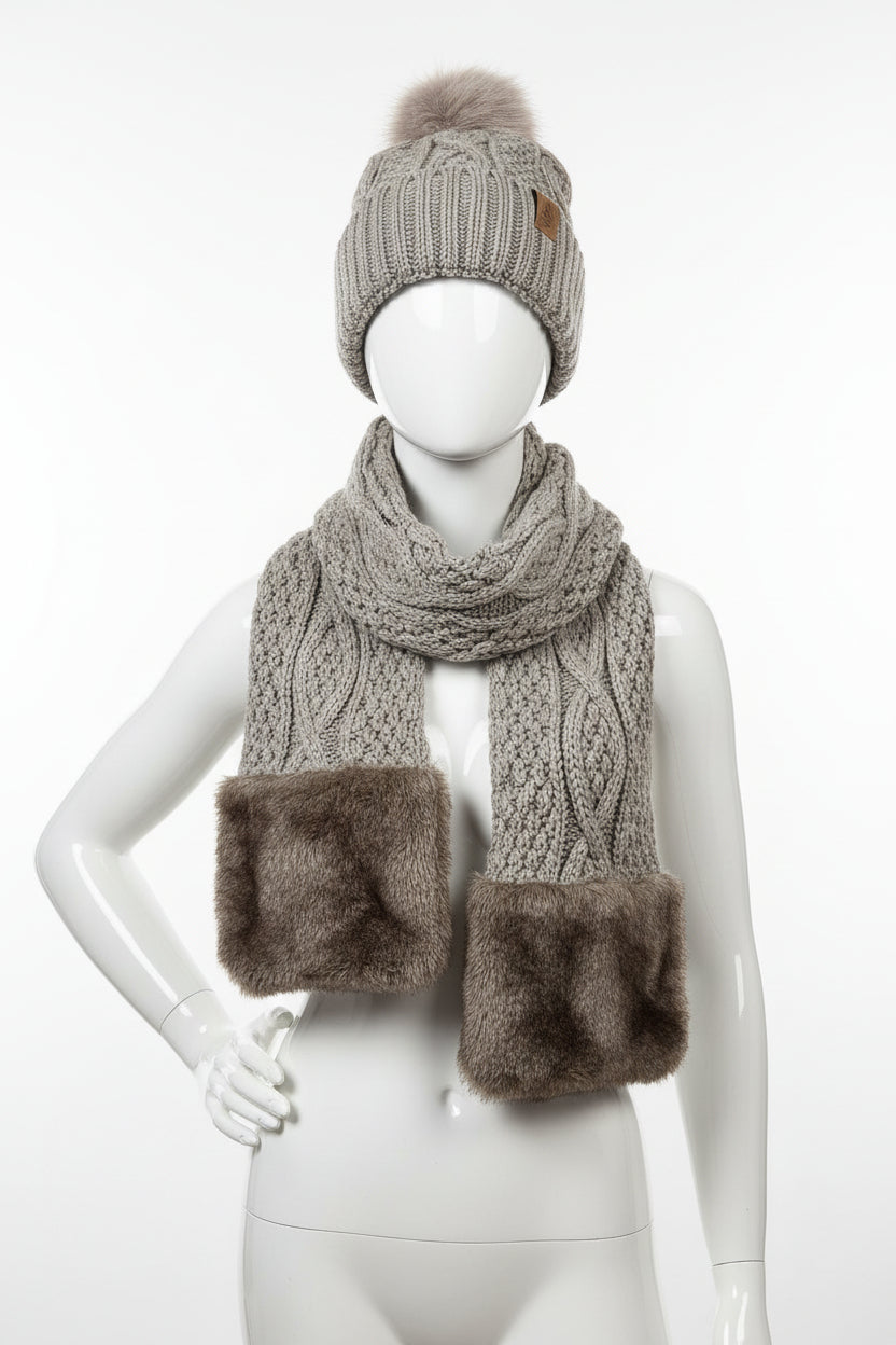 Winter Scarf An Hat Set