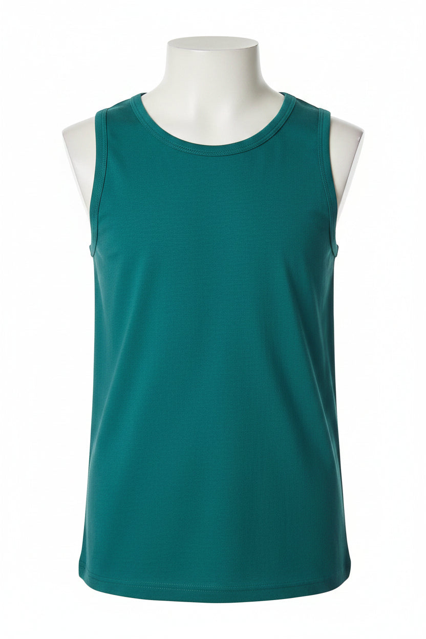 Sunny Days Green Tank Top for Boys