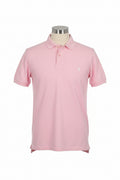Men's Light Pink Polo Shirt (White Emblem)