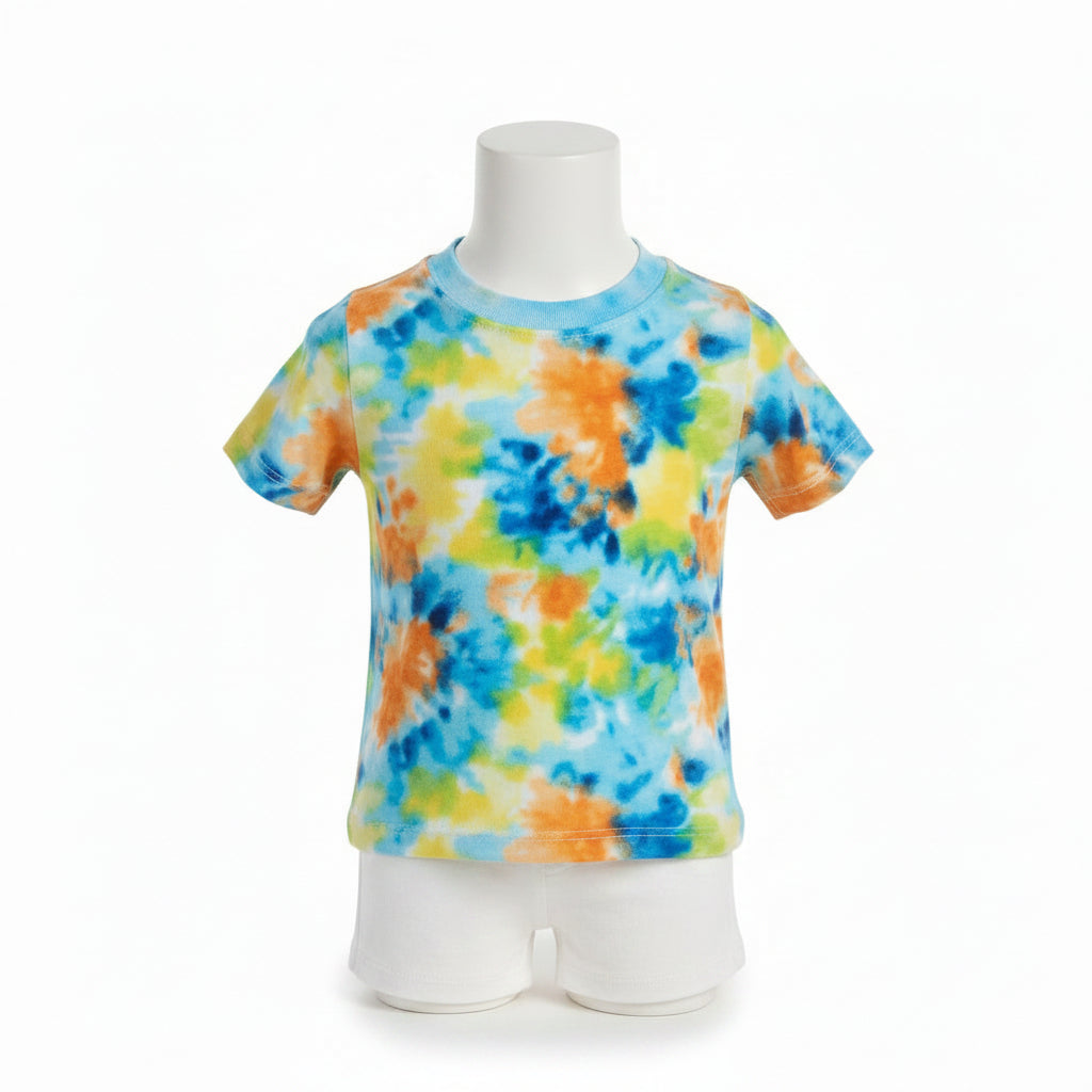 Sunshine Splash Tie-Dye Toddler Tee